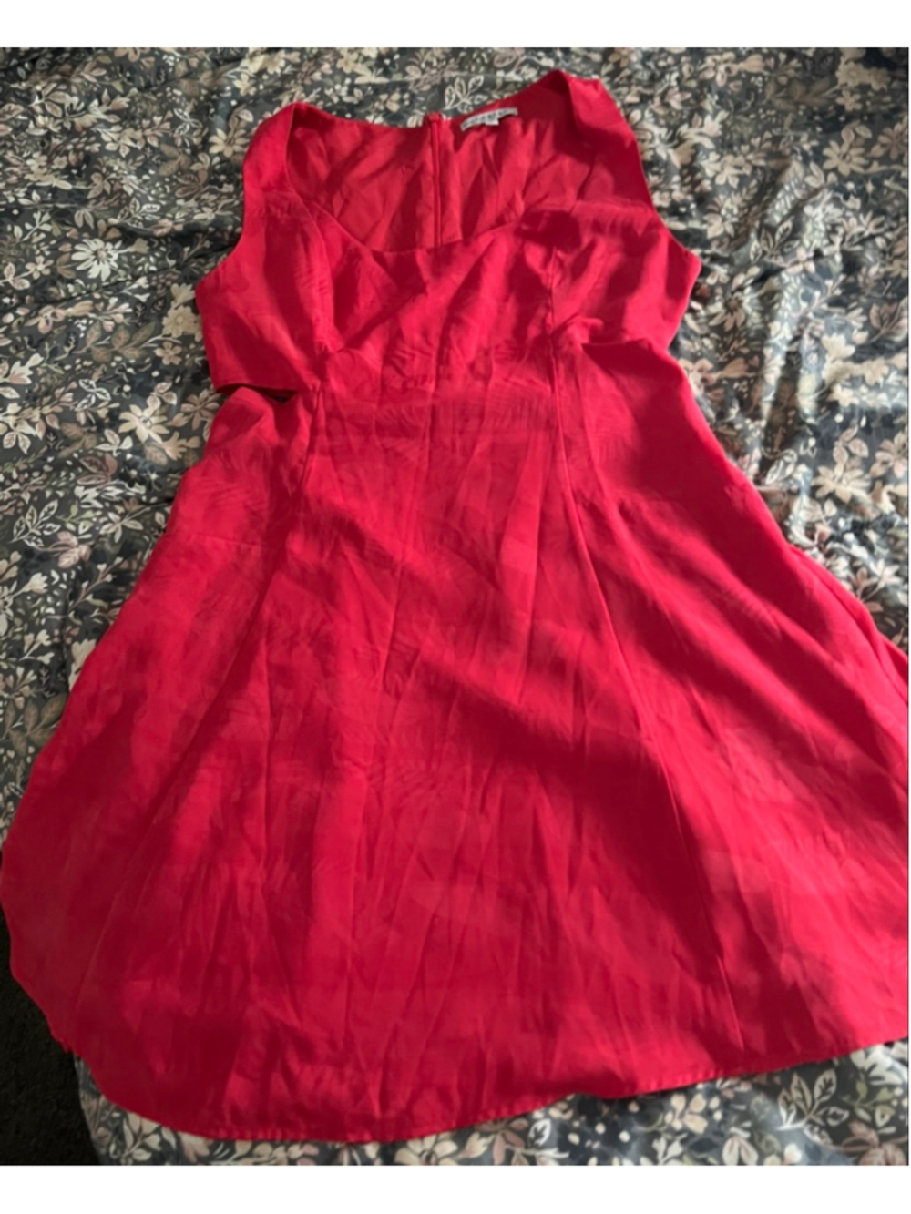 Women's GUESS Red Cut-Out Mini Dress M
